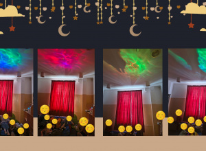 Galaktyczne wyciszenie i kreatywny teatr cieni