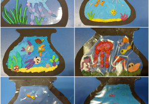 akwarium - praca plastyczna