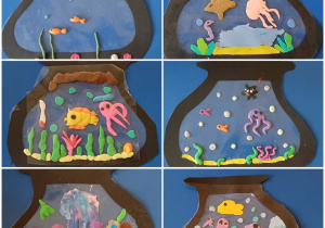 akwarium - praca plastyczna