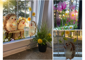 Wiosenna dekoracja świetlicy