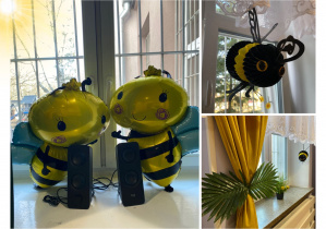 Wiosenna dekoracja świetlicy