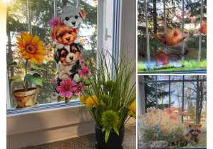 Wiosenna dekoracja świetlicy