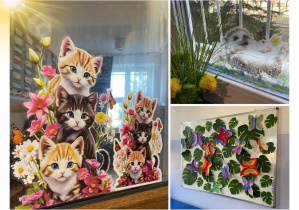 Wiosenna dekoracja świetlicy