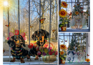 Wiosenna dekoracja świetlicy