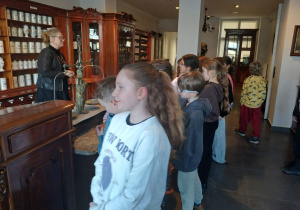 Wizyta klasy 3a w Muzeum Farmacji