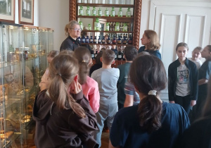 Wizyta klasy 3a w Muzeum Farmacji
