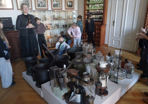 Wizyta klasy 3a w Muzeum Farmacji