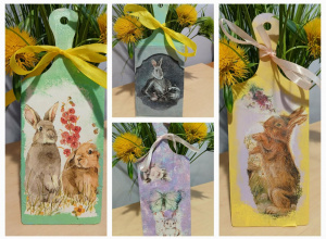 Wiosenny decoupage