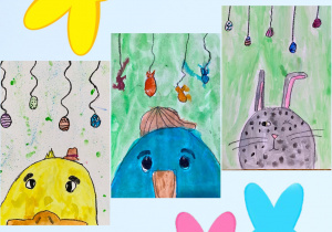 Wielkanocna praca plastyczna