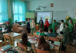 Powitanie wiosny w klasach I–III