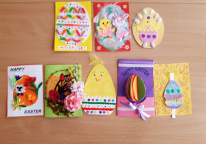 Wewnątrzszkolny Konkurs Języka Angielskiego - My Easter Egg Card dla uczniów klas I-IV