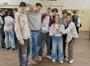 I miejsce w II międzyszkolnym konkursie matematyczno-sportowym „Licz się ze sportem”