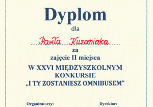 dyplom