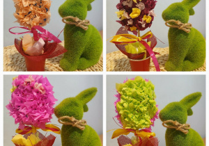 praca plastyczna - hiacynt