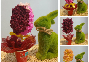 praca plastyczna - hiacynt