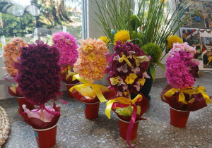 praca plastyczna - hiacynt