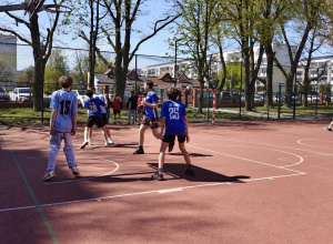 Awans do do półfinałów Mistrzostw Łodzi klas 7-8 w Koszykówce 3x3