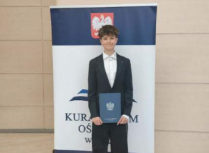 Laureat Wojewódzkiego Konkursu Przedmiotowego z Biologii