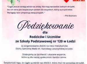 Podziękowanie