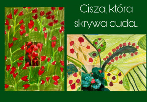„Tajemniczy ogród” - prace plastyczne wykonane w ramach konkursu