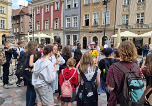 Uczniowie klasy VIb zwiedzają Poznań