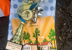 Udział w międzyszkolnym turnieju ROWERADA