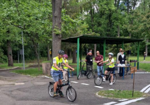 Udział w międzyszkolnym turnieju ROWERADA