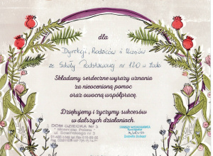 Podziękowanie