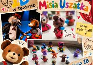 Misie Uszatki z plasteliny