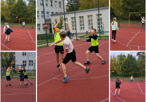 Zajęcia z wychowania fizycznego na świeżym powietrzu