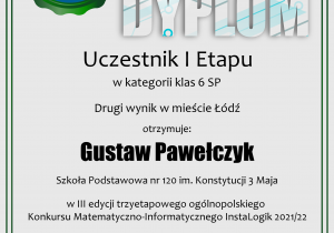 Instalogik Gustaw Pawełczyk