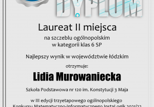 Instalogik Lidia Murowaniecka