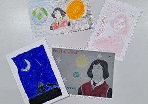 wyniki konkursu na Znaczek z okazji 550 rocznicy urodzin Mikołaja Kopernika