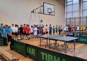 Mistrzostwach Łodzi Młodzieży Szkolnej w tenisie stołowym